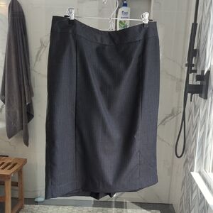 Merona Gray Midi Pencil Skirt for Work